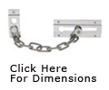 Surface Mounted Door Chain